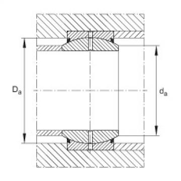 FAG bearing size chart nsk Radial spherical plain bearings - GE12-DO