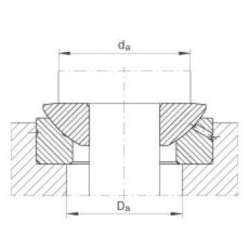 FAG bearing racing skfseri bearingnya c4 Axial spherical plain bearings - GE17-AX