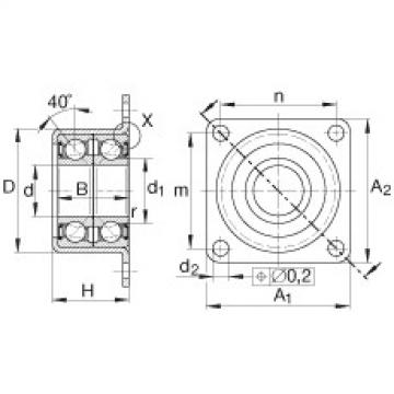 FAG 6301dulx japan nsk 898 Angular contact ball bearing units - ZKLR2060-2RS