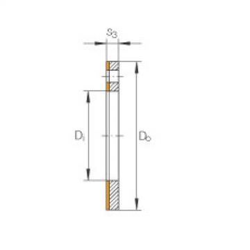 FAG beariing 24140cck30 w33 skf Thrust washers - EGW20-E40-B