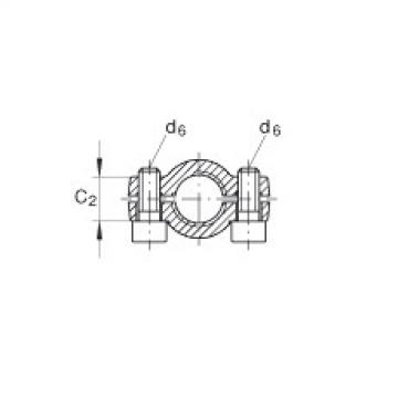 FAG fag 3305 bearing Hydraulic rod ends - GIHNRK25-LO