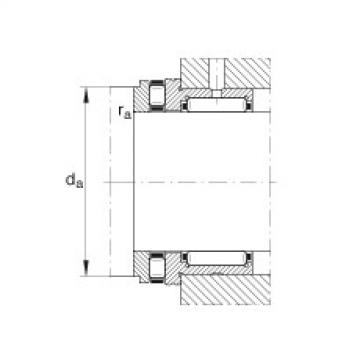 FAG ราคา bearing nsk 7001a5 ctynsulp4 Needle roller/axial cylindrical roller bearings - NKXR20-XL