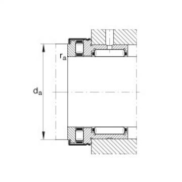 FAG sales bearing ntn surabaya Needle roller/axial cylindrical roller bearings - NKXR30-Z-XL