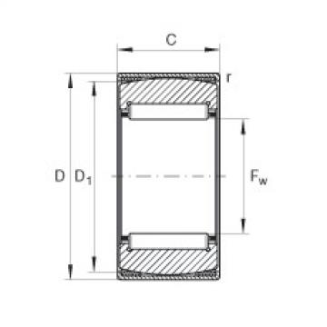 FAG bearing table ntn for solidwork Aligning needle roller bearings - RPNA18/32-XL