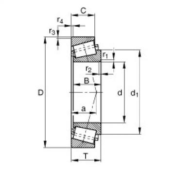 FAG bearing size chart nsk Tapered roller bearings - 32020-X-XL