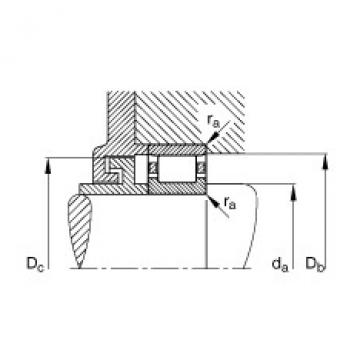 FAG 7218 b mp fag angular contact bearing 90x160x30 Cylindrical roller bearings - N317-E-XL-M1