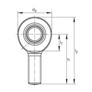 FAG ราคา bearing nsk 7001a5 ctynsulp4 Rod ends - GAL15-DO