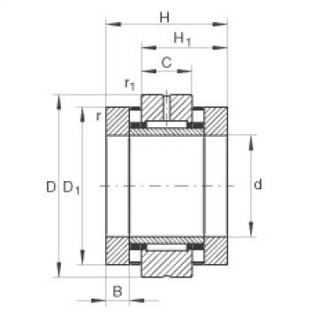 FAG ราคา bearing nsk 7001a5 ctynsulp4 Needle roller/axial cylindrical roller bearings - ZARN2572-TV