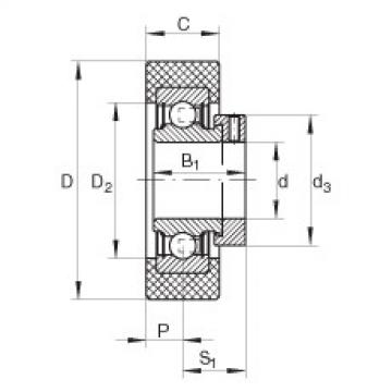 Bearing Original Brand RCSMB17/65-FA106  INA   