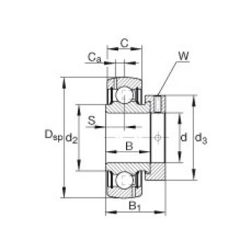 Bearing Original Brand GRA106-NPP-B-AS2/V  INA   