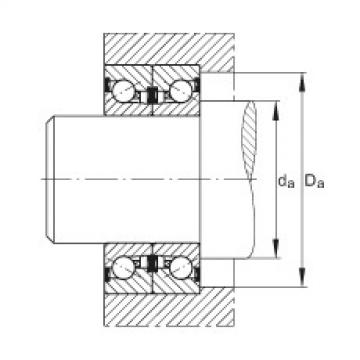 FAG bearing size chart nsk Axial angular contact ball bearings - BSB3062-2Z-SU