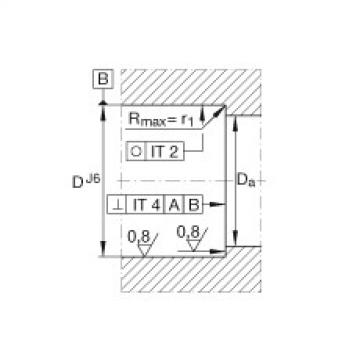 FAG distributor of fag bearing in italy Axial angular contact ball bearings - BSB4072-2Z-SU