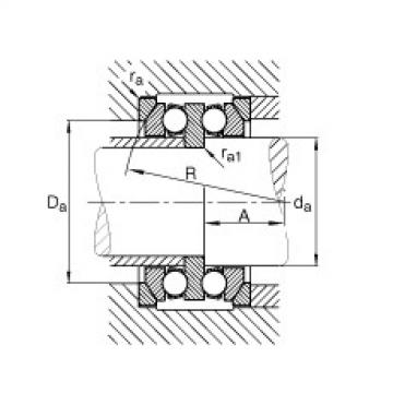 FAG equivalent skf numbor for bearing 1548817 Axial deep groove ball bearings - 54214 + U214