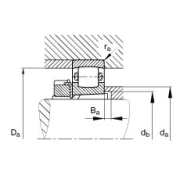 FAG kode bearing skf cak Barrel roller bearings - 20217-K-MB-C3 + H217