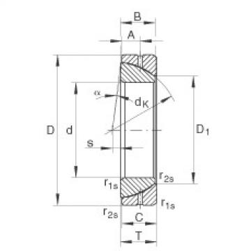 FAG cara menentukan ukuran bearing skf diameter luar 6212 Angular contact spherical plain bearings - GE120-SX