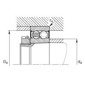 FAG bearing racing skfseri bearingnya c4 Self-aligning ball bearings - 2207-K-2RS-TVH-C3