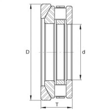 FAG nsk slewing bearing Axial cylindrical roller bearings - RTW607