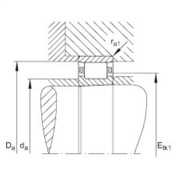 FAG distributor of fag bearing in italy Cylindrical roller bearings - N1080-K-M1-SP