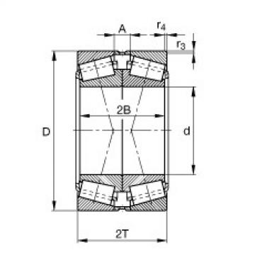 FAG 608 bearing skf Tapered roller bearings - 32034-X-XL-DF-A200-250