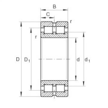 cylindrical bearing nomenclature SL014976 INA