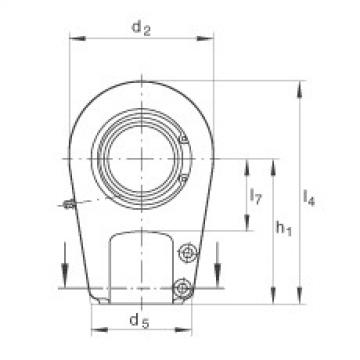 FAG harga jual nsk bearing 38bwd27aca68 Hydraulic rod ends - GIHRK90-DO