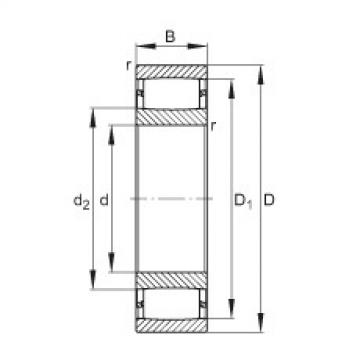 FAG 7218 b mp fag angular contact bearing 90x160x30 Toroidal roller bearings - C2314-XL