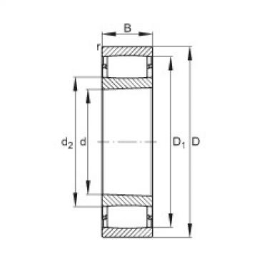 FAG 7218 b mp fag angular contact bearing 90x160x30 Toroidal roller bearings - C3138-XL-K