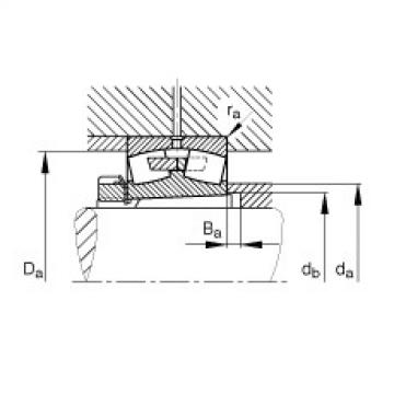 FAG bearing table ntn for solidwork Spherical roller bearings - 23188-BEA-XL-K-MB1 + H3188-HG