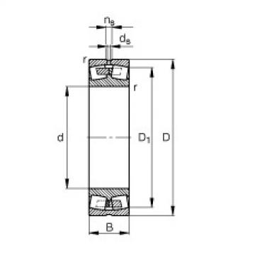 FAG ntn flange bearing dimensions Spherical roller bearings - 23326-AS-MA-T41A
