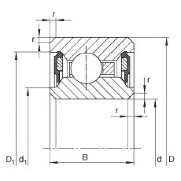 FAG ina fag bearing Thin section bearings - CSCU075-2RS