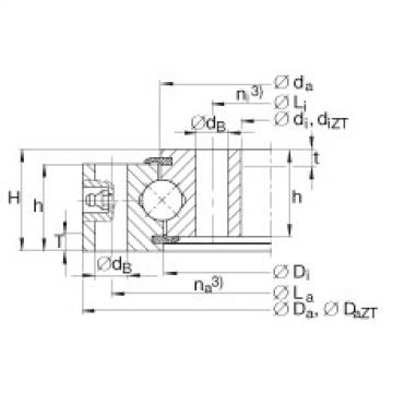 FAG skf bearings rotorua Four point contact bearings - VU250380