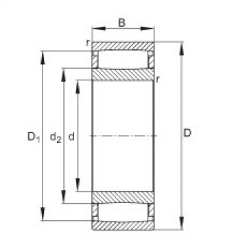 FAG bearing nsk ba230 specification Toroidal roller bearings - C41/600-XL-M1B