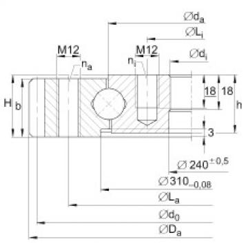 FAG 608 bearing skf Four point contact bearings - VA160302-N