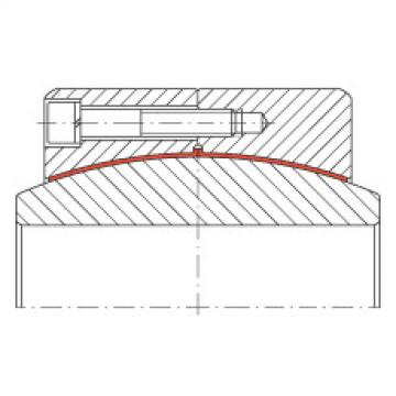 FAG equivalent skf numbor for bearing 1548817 Large radial spherical plain bearings - GE380-DW-2RS2