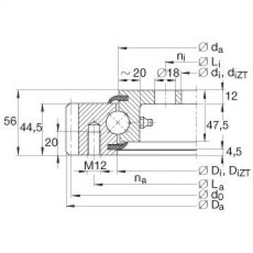 FAG ntn bearing price list Four point contact bearings - VLA200944-N