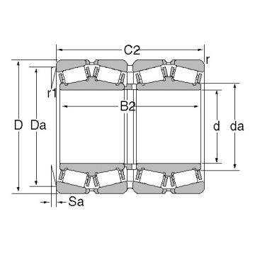 T-E-HM256849D/HM256810/HM256810DG2 JAPAN NTN  SPHERICAL  ROLLER  BEARINGS 