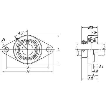 UELFLU206-104D1W3 JAPAN NTN  SPHERICAL  ROLLER  BEARINGS 