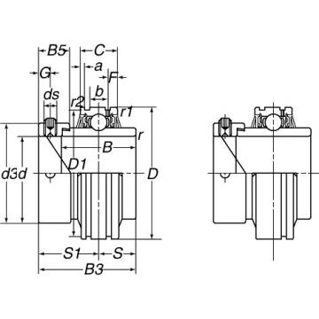 UELS204D1NW3 JAPAN NTN  SPHERICAL  ROLLER  BEARINGS 