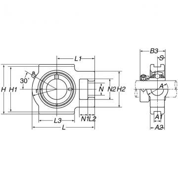 UELT214-212D1W3 JAPAN NTN  SPHERICAL  ROLLER  BEARINGS 