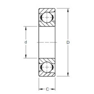 Bearing BEARING BALL 6205 25X52X15 DIN 625 MEXICO PUEBLA online catalog 62BIH290  Timken   