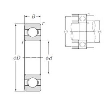 Bearing catalog 16013 NTN