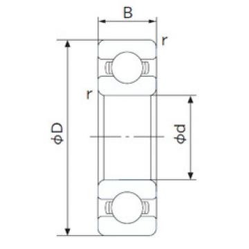 Bearing FAG BEARING DIMENSION STANDARD online catalog 6209  NACHI   