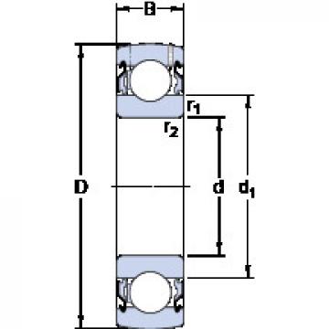 Bearing catalog 1726209 B-2RS1/VP274 SKF