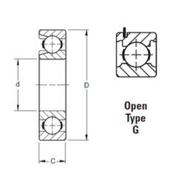 Bearing catalog 205WG Timken