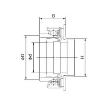 Bearing export 68SCRN46P-2  NACHI   