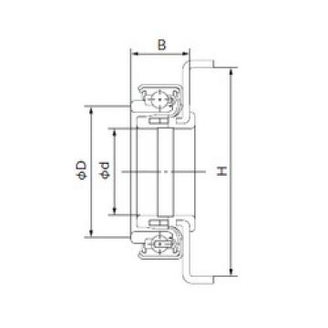 Bearing catalog 47SCRN40P NACHI