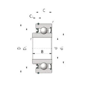 Bearing export B35-80AC4  NSK   