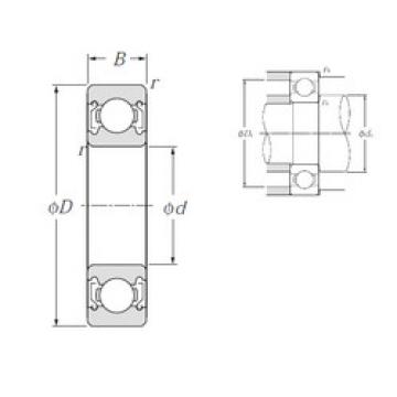 Bearing catalog 6000ZZ NTN