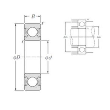 Bearing BEARING INA F 61801.2 RS online catalog 6309LLB  NTN   