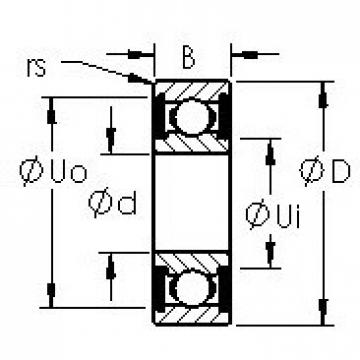 Bearing catalog 6015-2RS AST